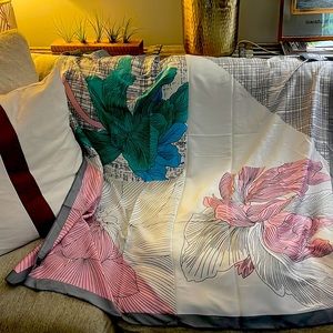 Beautiful Large silk scarf